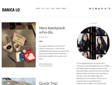 Tablet Screenshot of danicalo.com